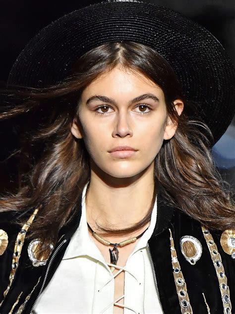 kaia gerber yves saint laurent|Kaia Gerber, 17, Named as YSL Beauté's New Makeup .